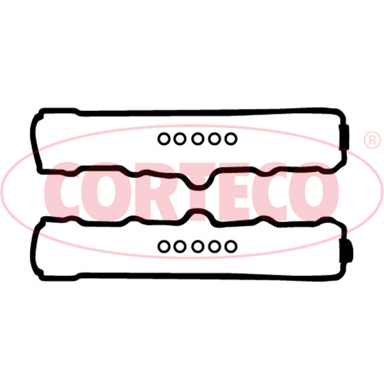 023997P - Gasket, cylinder head cover 