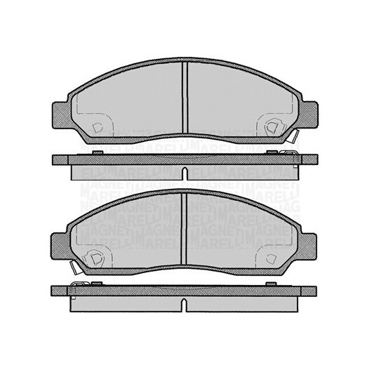 363916060802 - Brake Pad Set, disc brake 