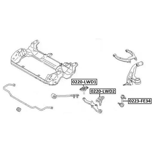 0220-LWD1 - Ball Joint 