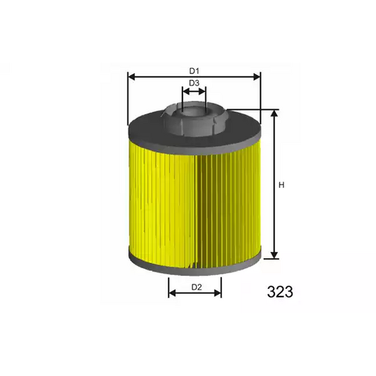 F017 - Fuel filter 