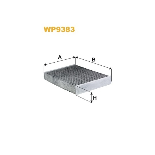 WP9383 - Filter, kupéventilation 