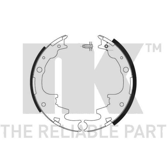 2725619 - Brake Shoe Kit 