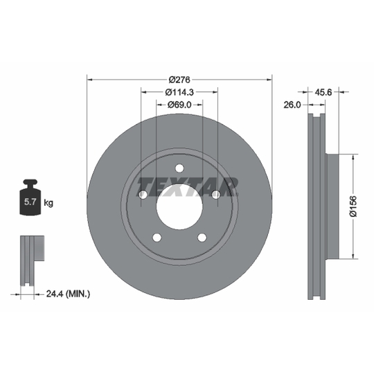 92197403 - Brake Disc 