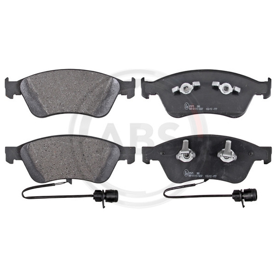 37875 - Brake Pad Set, disc brake 