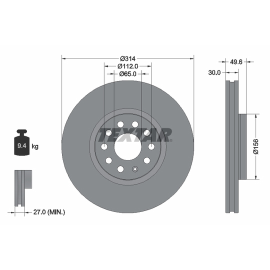 92232403 - Brake Disc 