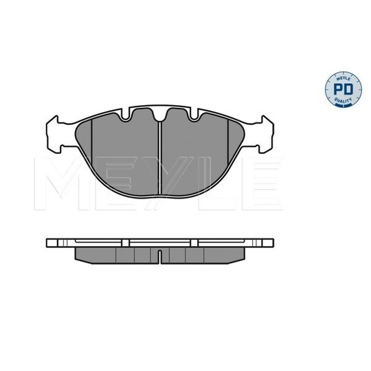 025 234 4821/PD - Brake Pad Set, disc brake 