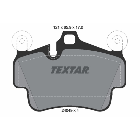 2404901 - Brake Pad Set, disc brake 