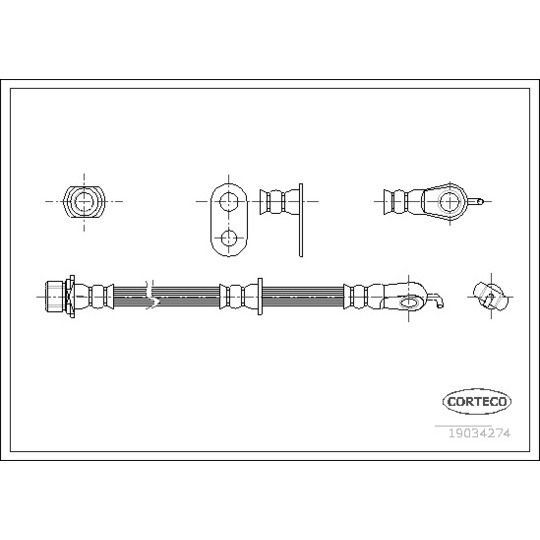 19034274 - Brake Hose 