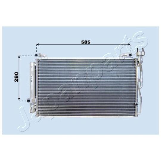 CND283025 - Condenser, air conditioning 