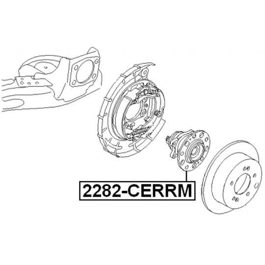 2282-CERRM - Wheel hub 