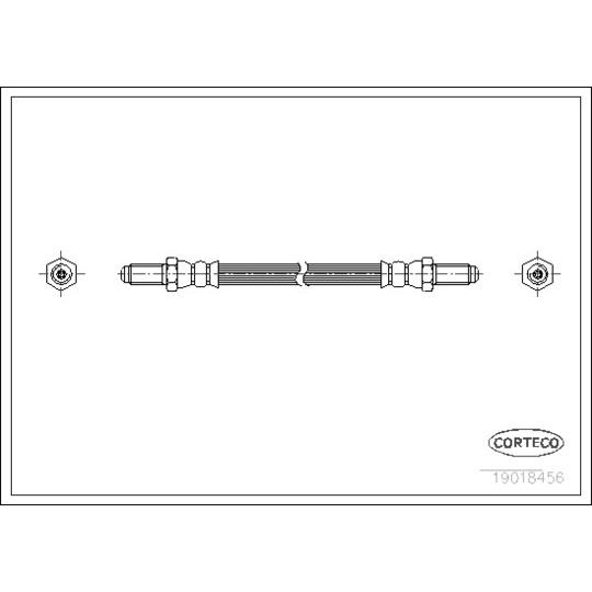 19018456 - Brake Hose 