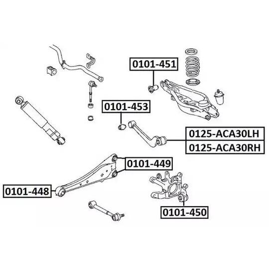 0125-ACA30LH - Track Control Arm 