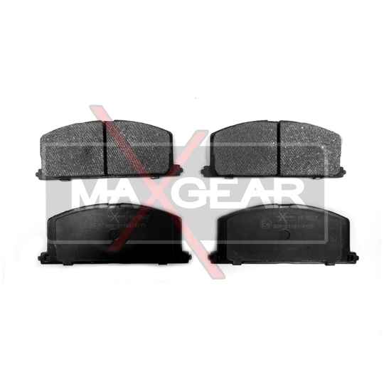 19-0507 - Brake Pad Set, disc brake 