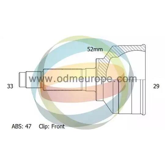 12-001692 - Ledsats, drivaxel 