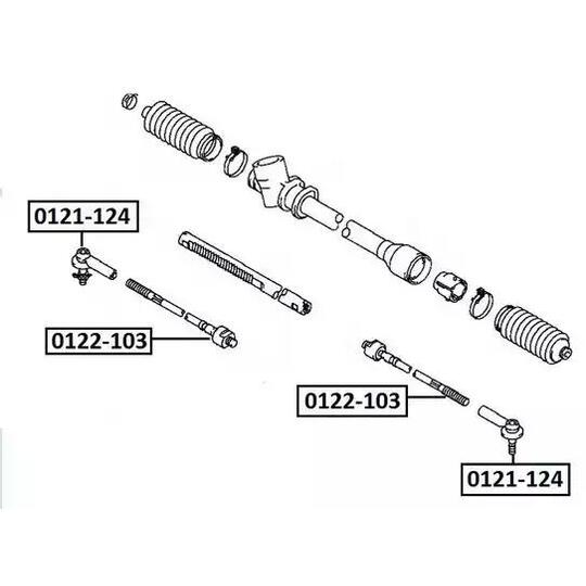 0122-103 - Sisemine rooliots, roolivarras 