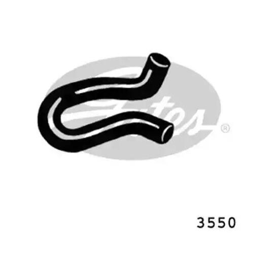 3550 - Radiator Hose 