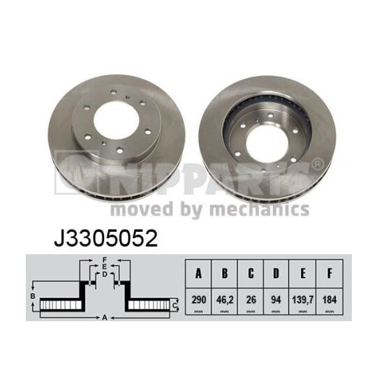 J3305052 - Brake Disc 