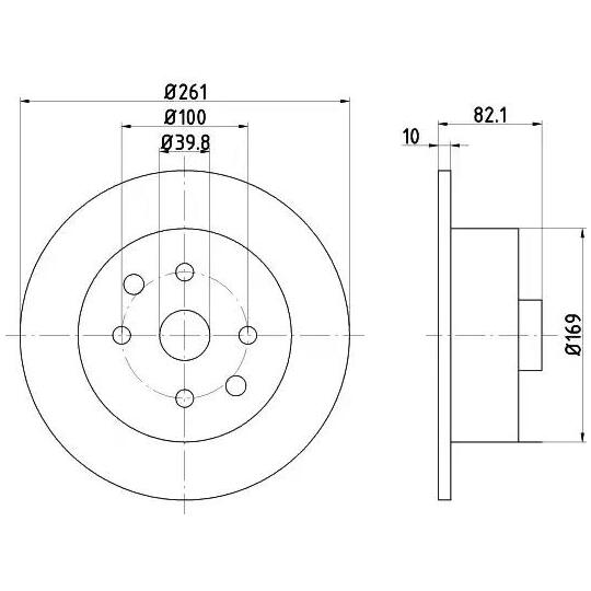 52407 - Bromsskiva 