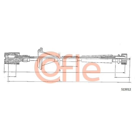 S15012 - Tacho Shaft 