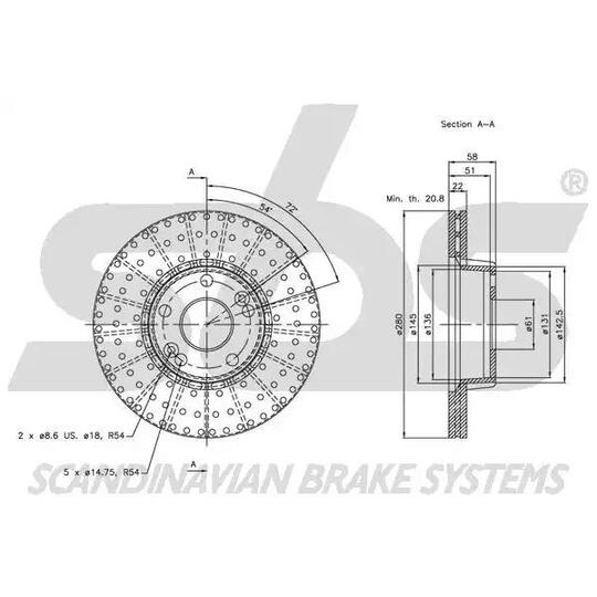 1815203921 - Brake Disc 