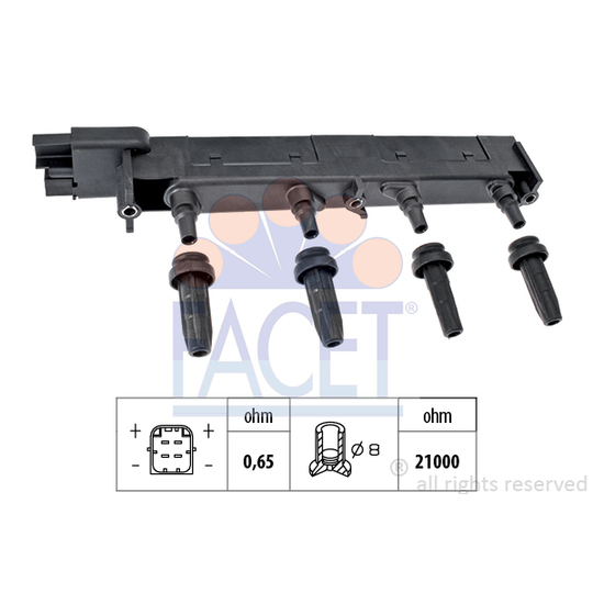 9.6308 - Ignition coil 