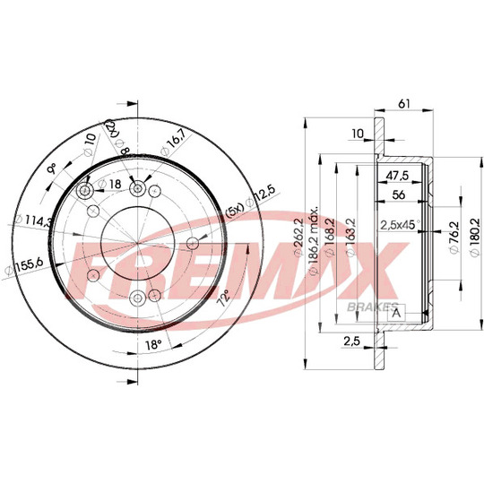 BD-2905 - Brake Disc 