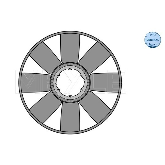 12-34 232 0018 - Fan Wheel, engine cooling 
