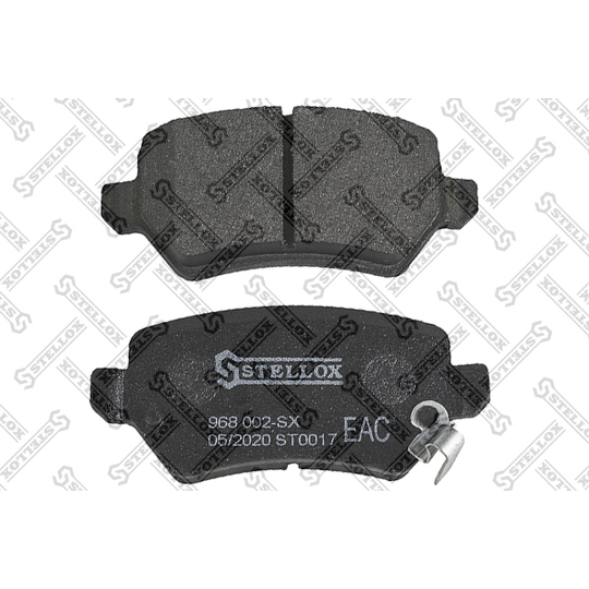 968 002-SX - Brake Pad Set, disc brake 