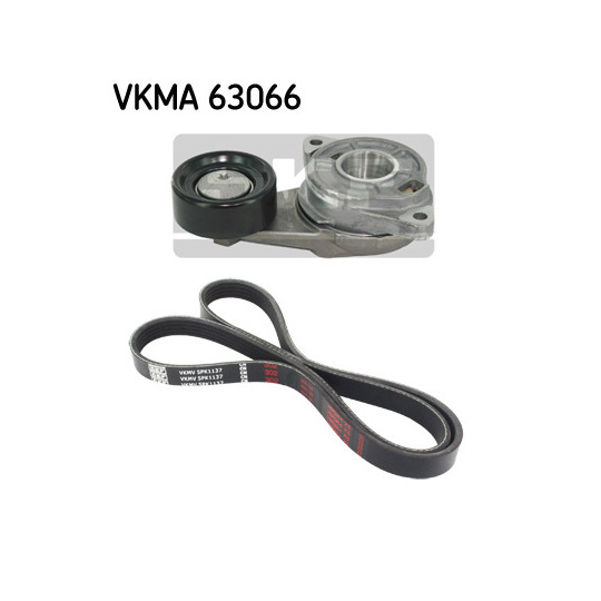 VKMA 63066 - V-Ribbed Belt Set 