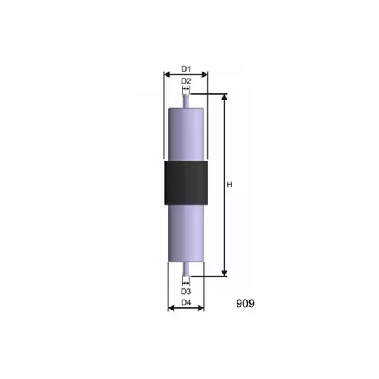 E569 - Polttoainesuodatin 