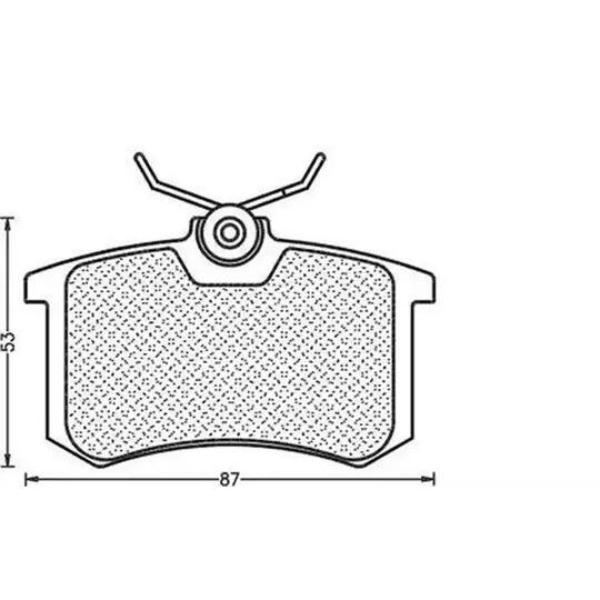 430216170433 - Brake Pad Set, disc brake 