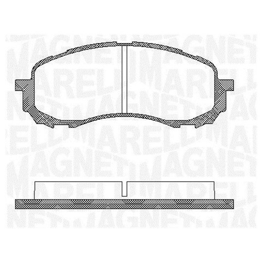 363916060400 - Brake Pad Set, disc brake 