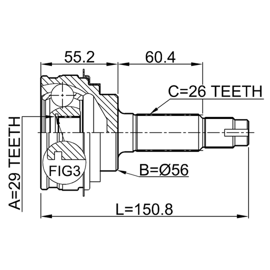 0110-008 - Led, drivaxel 