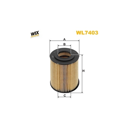 WL7403 - Oil filter 