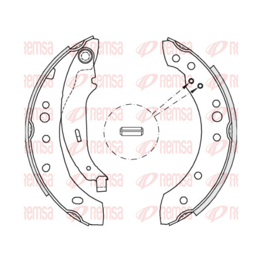 4149.02 - Brake Shoe Set 