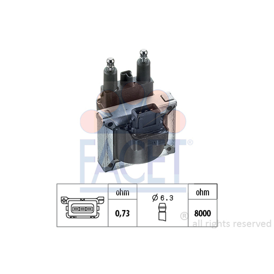 9.6175 - Ignition coil 