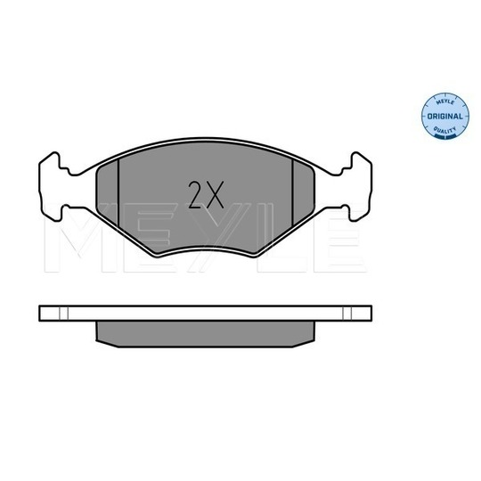025 232 2018/W - Brake Pad Set, disc brake 