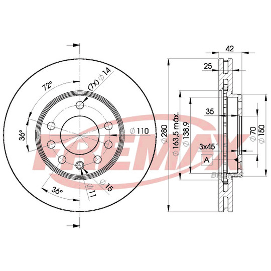 BD-9060 - Brake Disc 