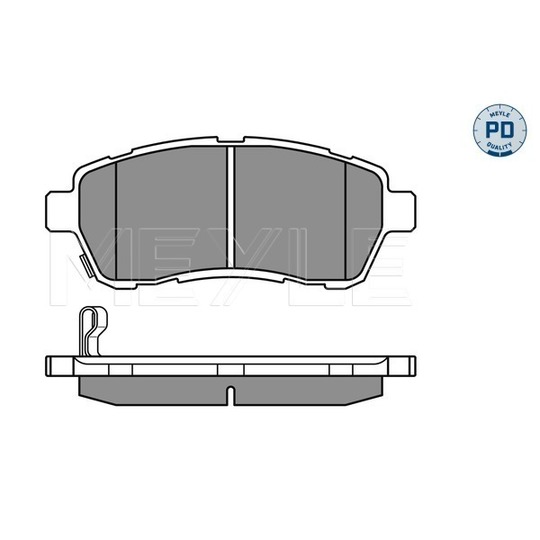 025 242 8316/PD - Brake Pad Set, disc brake 