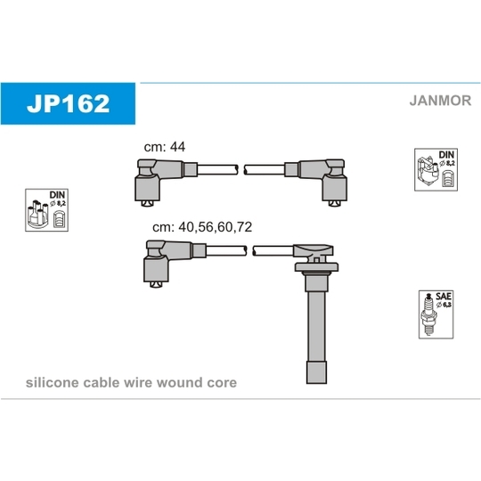 JP162 - Ignition Cable Kit 