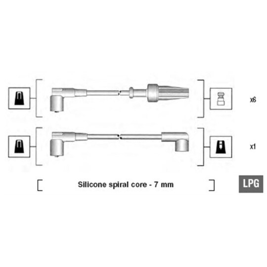 941085210571 - Süütesüsteemikomplekt 