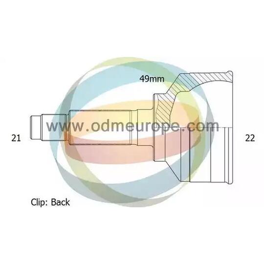 12-161316 - Joint Kit, drive shaft 