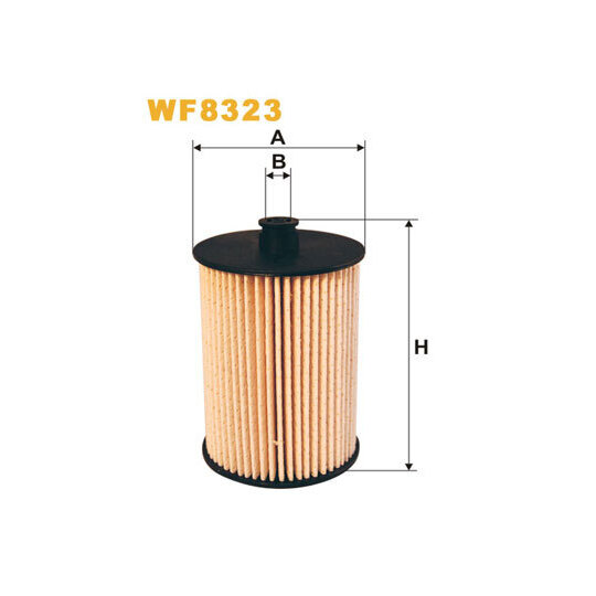WF8323 - Bränslefilter 