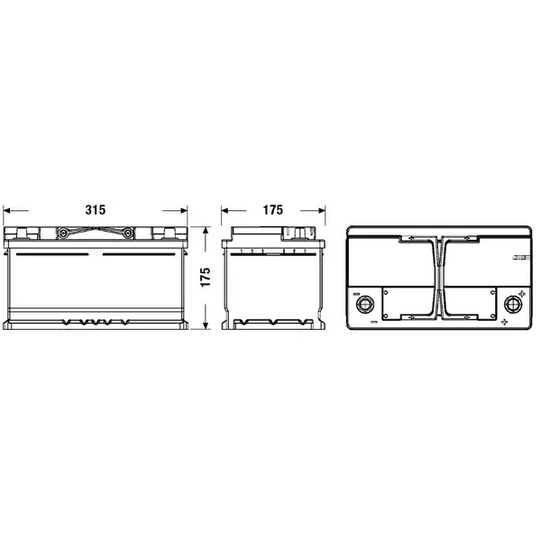 CL752 - Starter Battery 