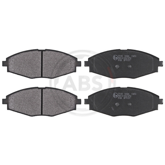 37139 - Brake Pad Set, disc brake 