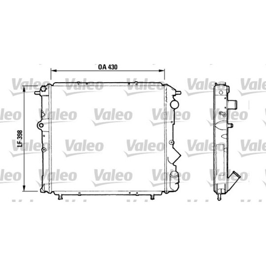 730510 - Radiator, engine cooling 