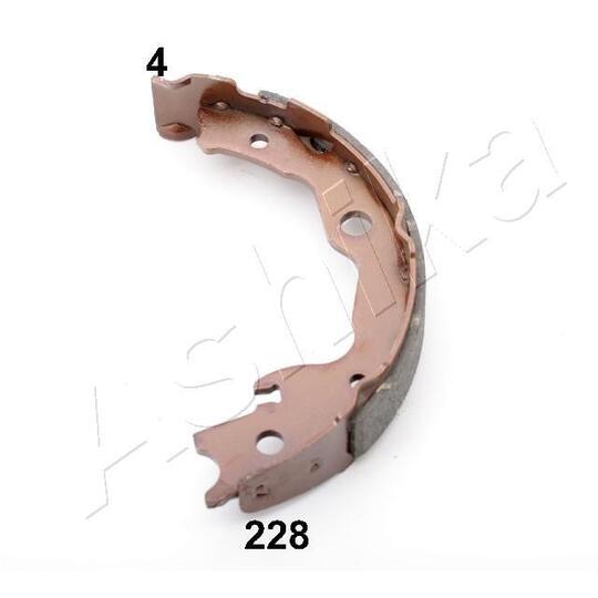 55-02-228 - Brake Shoe Set, parking brake 