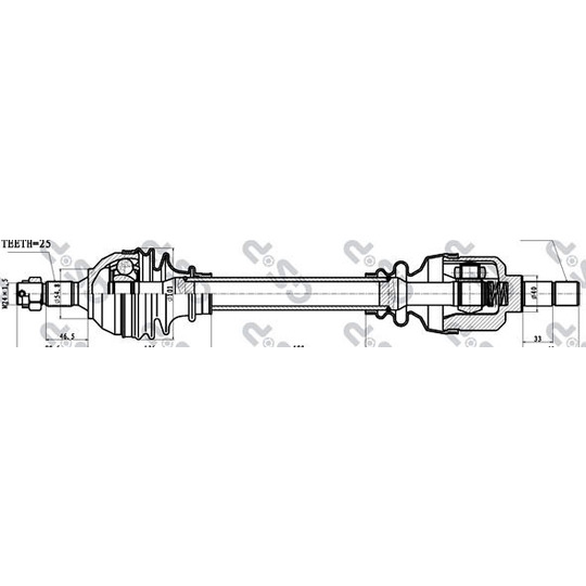 210196 - Drive Shaft 