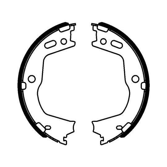 91077900 - Piduriklotside komplekt, seisupidur 