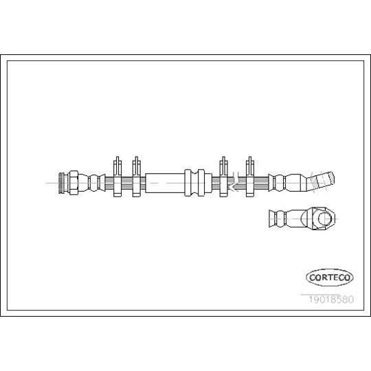 19018580 - Brake Hose 